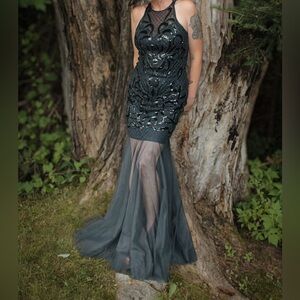 Gorgeous fashion Nova beaded gown